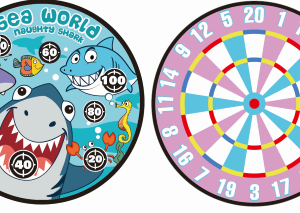 Double Side Magnetic Dartboard